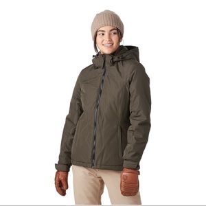 Stoic Ski/Snow Color Block Jacket - Olive - S